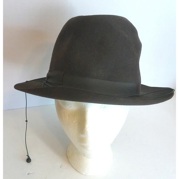 Vintage Worth And Worth New York Mens Hat Fedora Size 7 1/8
